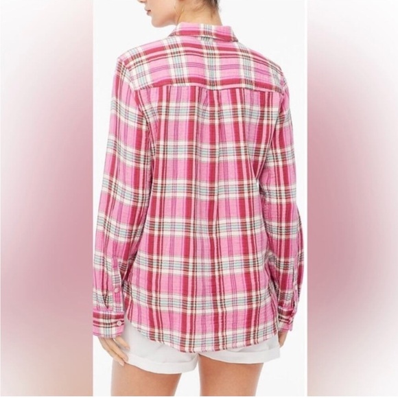 J.Crew Cotton Gauze Button Down Shirt - Picture 2 of 9